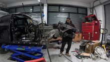 A SALVAGE MERCEDES E63s  REBUILDING