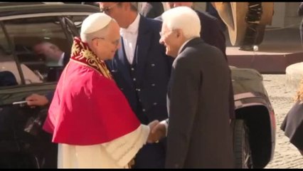 Il Papa Leone XIV ha incontrato Mattarella al Quirinale