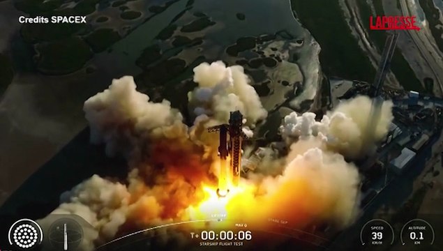 SpaceX lancia l'undicesimo volo di prova del suo razzo Starship