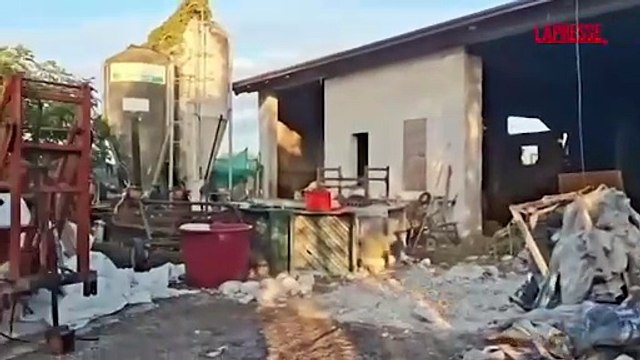Verona, esplosione durante sgombero abitazione: i resti della palazzina distrutta