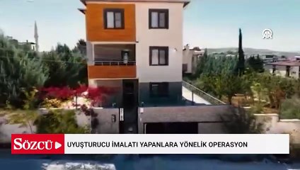 Uyuşturucu imalatı yapanlara yönelik operasyonda 3 zanlı tutuklandı