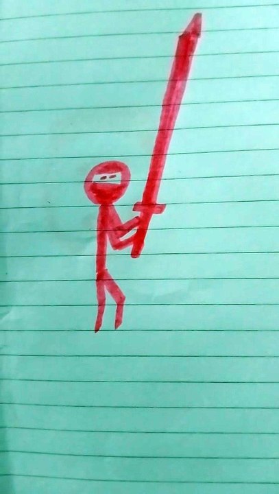 Ninja  rosa all attacco