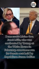 Democratic Maine Gov. Janet Mills, who was confronted by Trump at the White House in February,
