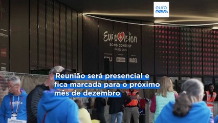 Eurovisão cancela votação sobre a participação de Israel