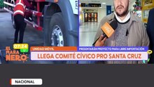 COMITÉ CÍVICO PRO SANTA CRUZ LLEGA A LA PAZ PARA PRESENTAR UN PROYECTO PARA LIBRE IMPORTACIÓN