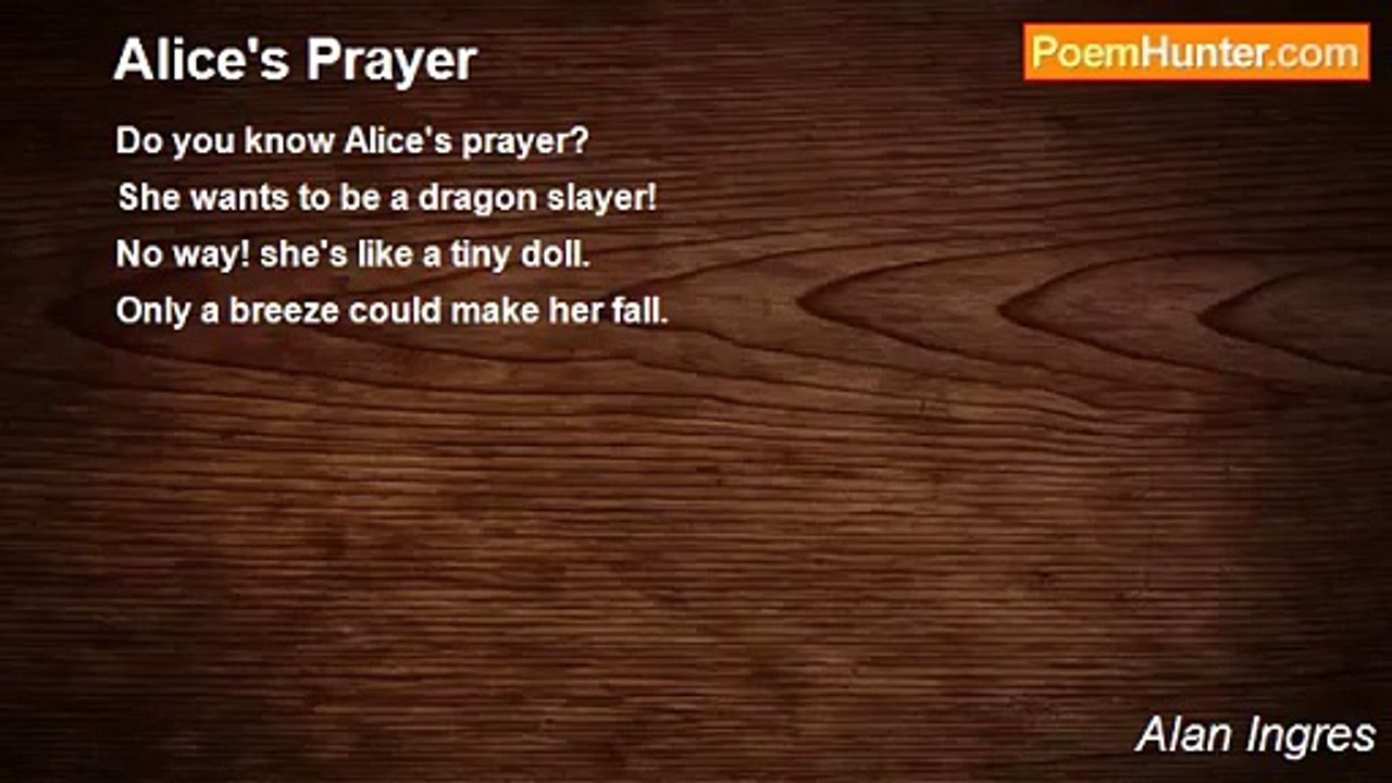 Alan Ingres - Alice's Prayer