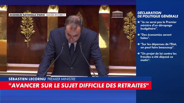 Sébastien Lecornu : une suspension de la réforme des retraites «jusqu'à l'élection présidentielle» ?