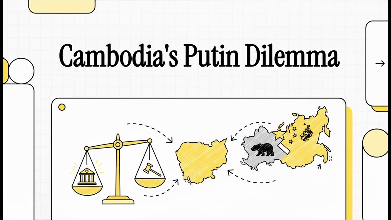 Cambodia's Geopolitical Dilemma Arresting Putin and the ICC