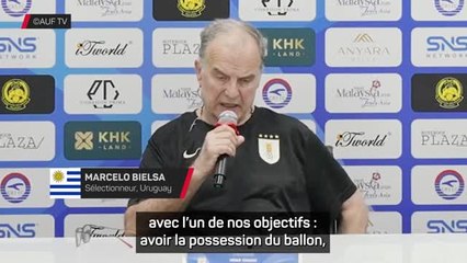 Uruguay - Bielsa : "Nous avons su garder notre calme malgré la pression"