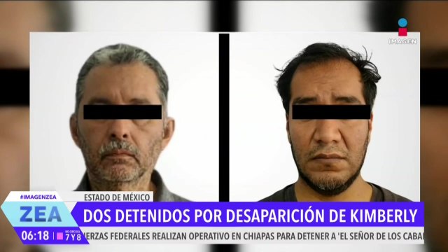 Detienen a dos hombres presuntamente involucrados en la desaparición de Kimberly