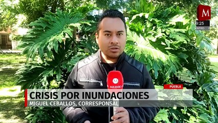 Sube cifra de víctimas por lluvias en Puebla