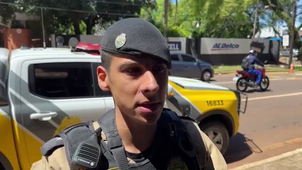 “Ele informou que receberia cerca de R$ 3 mil para entregar a carga”, revela Aspirante da PM após apreensão de cigarros eletrônicos