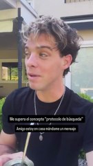 Santi Maratea reacciona al protocolo de búsqueda que activó la Justicia