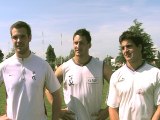 Le trio bigourdan du TPR (Tarbes Pyrénées Rugby