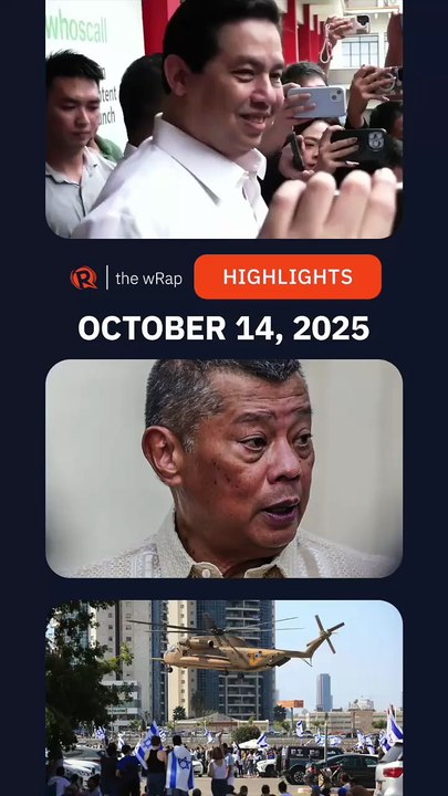 Today’s headlines: Martin Romualdez, Boying Remulla, war on Gaza | The wRap | October 14, 2025