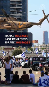 Hamas hands over all living hostages to Israel, Trump says Gaza war over