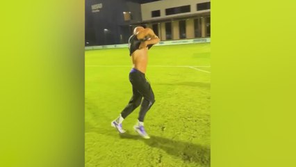 Messi’s bodyguard stuns everyone with a sensational goal and ecstatic celebration