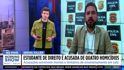 SERIAL KILLER é ACUSADA de FORJAR gravidez e MATAR ex com milkshake envenenado; delegado EXPLICA
