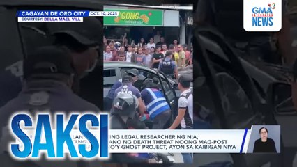 Pinaslang na dating legal researcher ng NIA, nakatanggap umano ng death threat noong mag-post tungkol sa umano'y ghost project, ayon sa kaibigan niya | Saksi