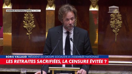 Boris Vallaud : «Le macronisme se meurt.»