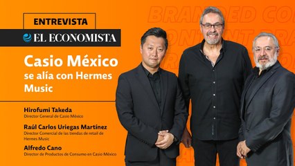 Casio fortalece su presencia en México con Hermes Music