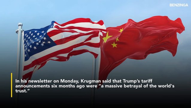 Trump's 'Liberation Day Tariffs' Have Backfired, Says Economist Paul Krugman- The Chinese 'Know What They're Doing,' America Doesn't