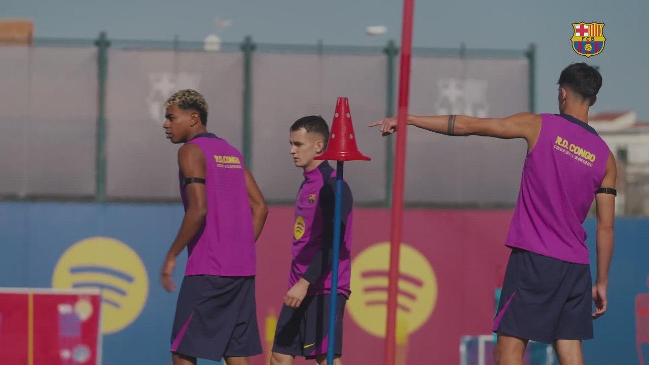 El Barcelona prepara el duelo ante el Girona aún sin los internacionales