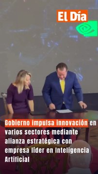 Gobierno impulsa innovación en varios sectores mediante alianza estratégica con empresa líder en Inteligencia Artificial