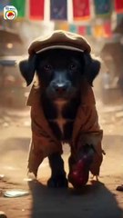 Poor puppy struggling story