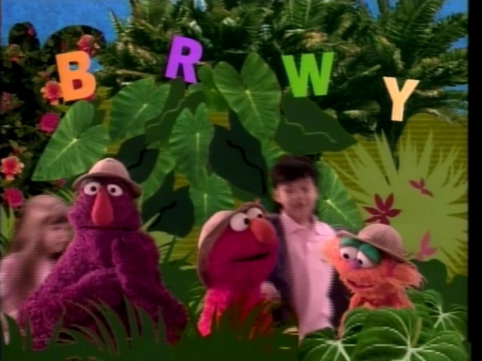 Sesame Street - The Alphabet Jungle Game Trailer Promo (1998) (HD DVD Rip)