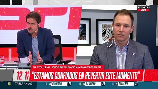 Jorge Brito hizo un balance de su ciclo