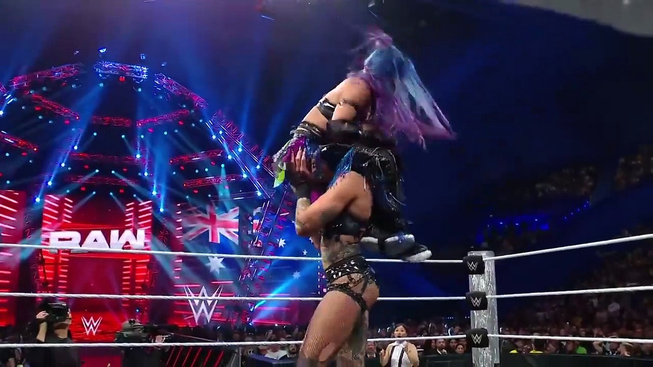 WWE RAW 13 OCTOBER 2025 THE KABUKI WARRIORS VS RHEA RIPLEY & IYO SKY FULL MATCH