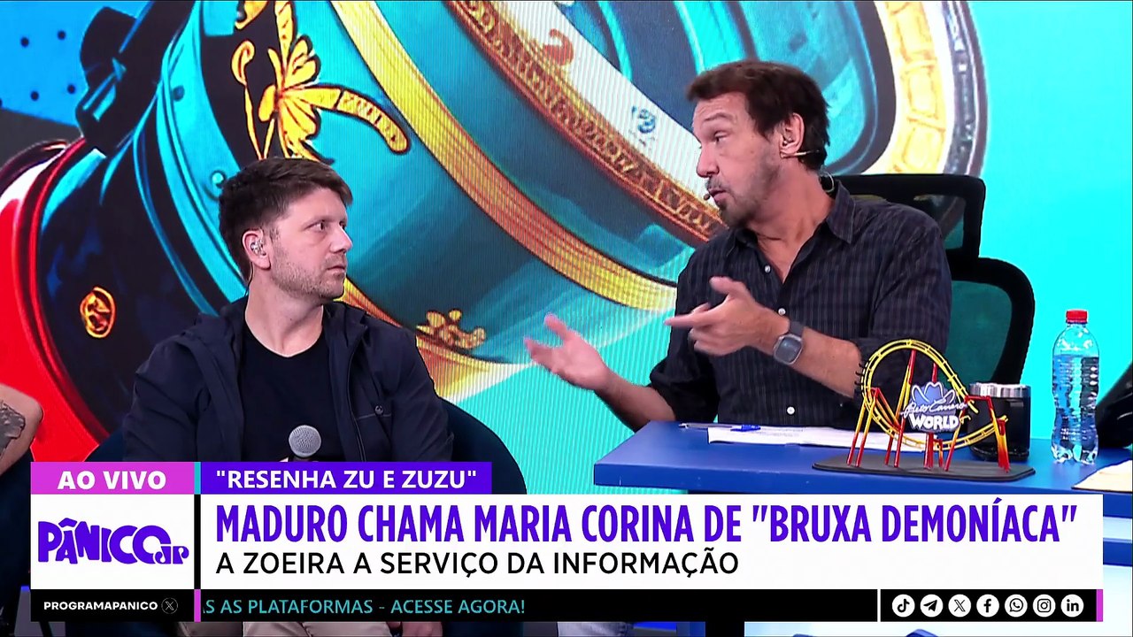 RESENHA ZU E ZUZU: TRUMP E MELONI, MADURO E BRUXARIA, GLOBONEWS E NETANYAHU: TODO MUNDO EM PÂNICO!