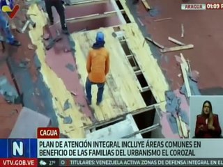 Aragua | Desarrollan Plan de Atención Integral en el urbanismo El Corozal del municipio Cagua