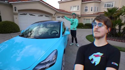 “I Surprised MrBeast With His OWN Custom Tesla 🚗⚡ (He Couldn’t Believe It 😱🔥)”