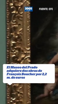 El Museo del Prado adquiere dos obras de François Boucher por 2,2 m. de euros