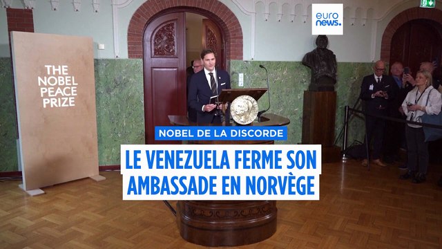 Prix Nobel de la discorde : le Venezuela ferme son ambassade en Norvège