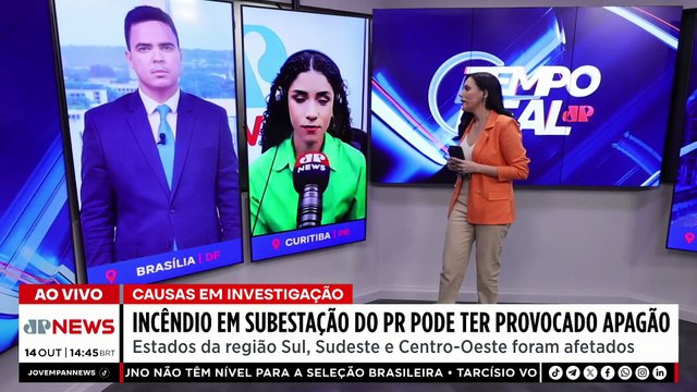 Apagão atinge 23 estados; Ministério de Minas e Energia culpa incêndio no Paraná | TEMPO REAL