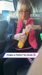 Hilarious Pringles Snake Prank Shocks Nanny! 😂🐍 | Halloween Fun|| Heartsome 💖