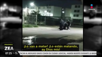 Tres jóvenes golpean brutalmente a otro en Aguascalientes, todo quedó grabado