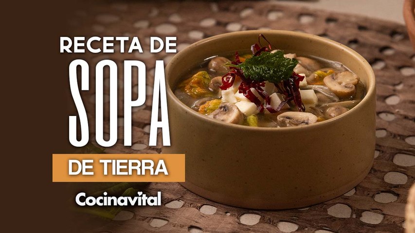 Cómo hacer deliciosa sopa de tierra ¡En 4 sencillos pasos!