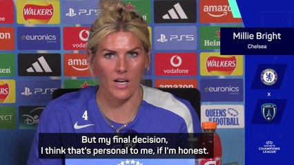 Bright opens up about England retirement