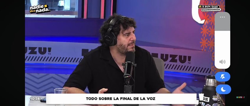Nico Occhiato habló de la falta de emoción en la final de La Voz Argentina