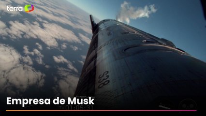 Starship registra imagens nítidas da Terra durante sobrevoo antes de pegar fogo no Oceano Índico