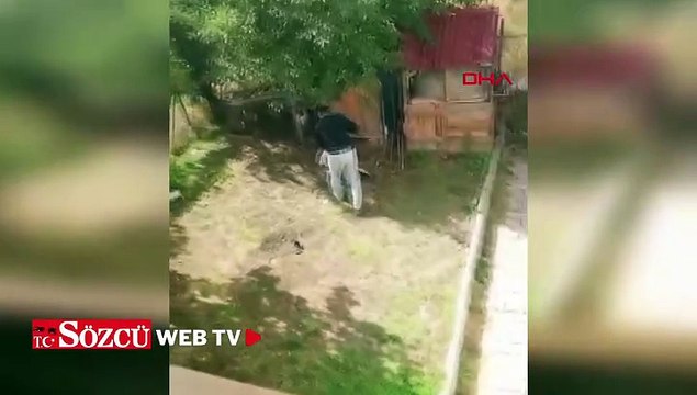 Annesini ve kız kardeşini darbetti