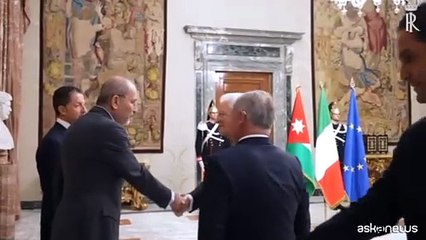Mattarella accoglie al Quirinale re Abdullah di Giordania