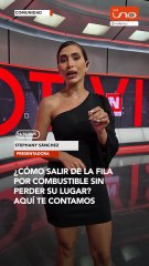 Conozca qué hace la gente para salir de la fila por combustible sin perder su lugar