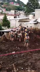 Habitantes de Huauchinango buscan a sus desaparecidos tras las tormentas