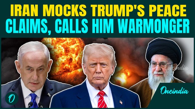 Iran BLASTS Trump’s ‘Man of Peace’ Claims | Tehran Calls U.S President a WARMONGER Backing Israel