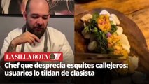 Chef de Xalapa acusado de clasista por comparar esquites callejeros con versión gourmet de 230 pesos